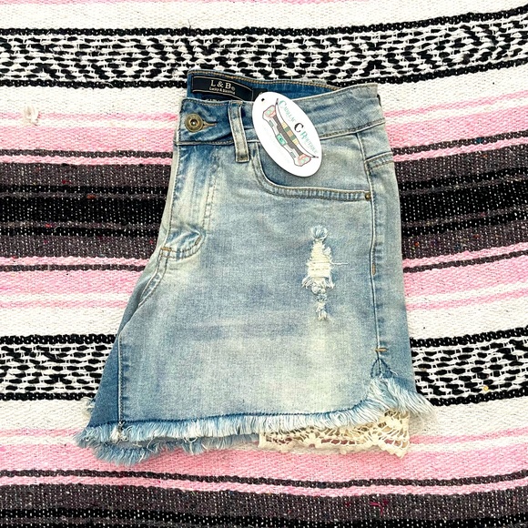 Denim Shorts - Picture 3 of 4